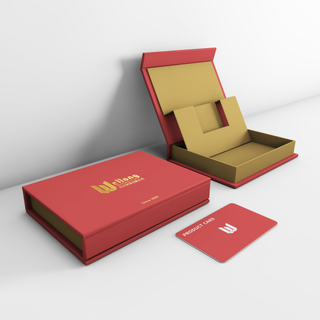 Custom Book Style Rigid Gift Box | Handmade Book-Shaped Packaging Box OEM