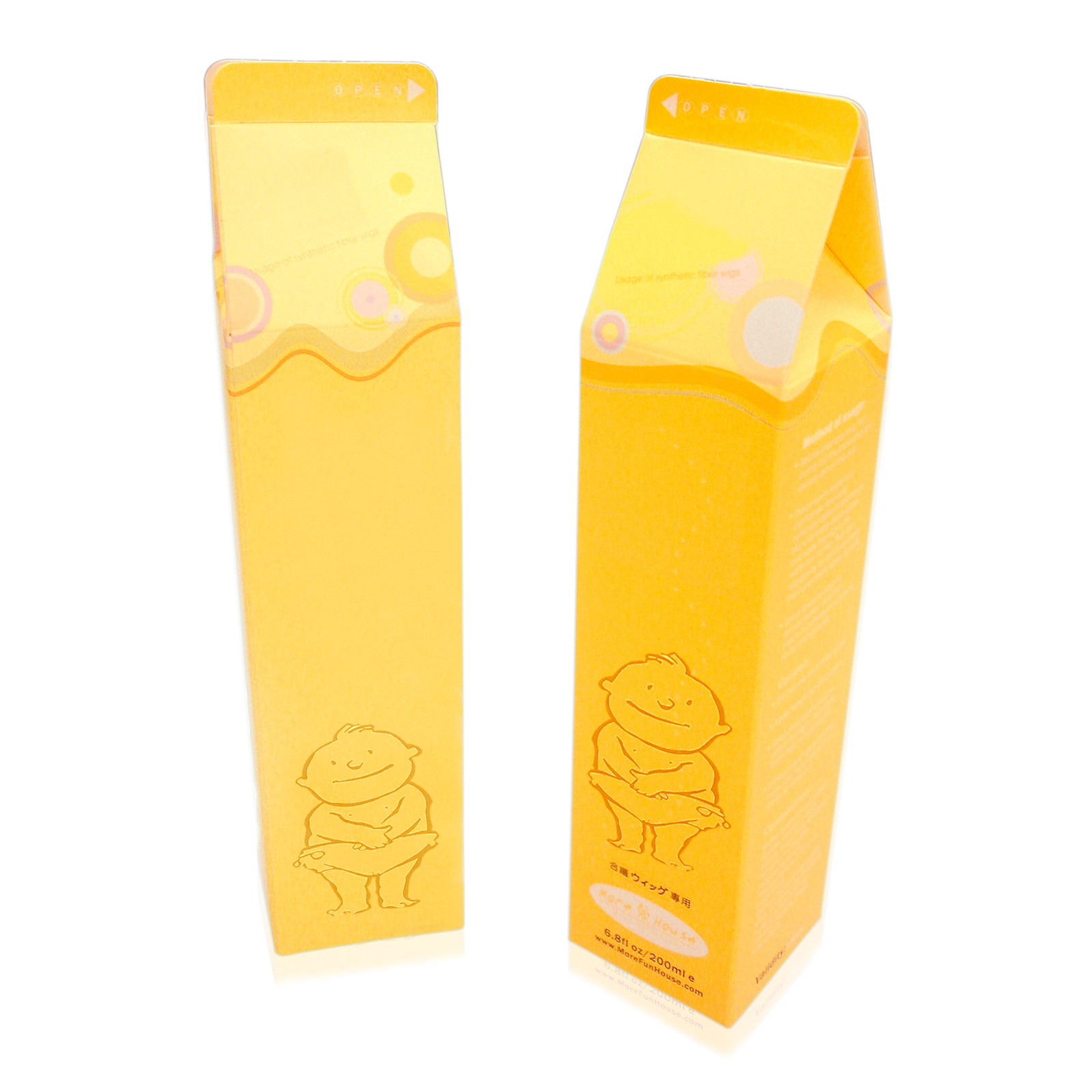 B-01 Milk shaped product box