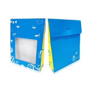 Window gift packing box