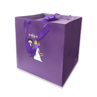 Custom Wedding Gift Paper Bags Supplie | Custom Printed Wedding Gift Bags