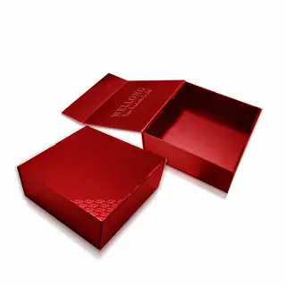 Custom Black Foil Stamped Handmade Gift Box Set | Premium Rigid Packaging ODM