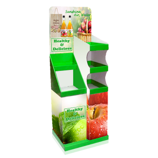 Bottle Beverage Floor Display Stand Manufacturer | Custom Bottle Beverage Floor Display Stand 