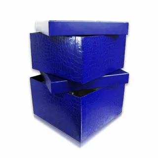 Custom Black Foil Stamped Handmade Gift Box Set | Premium Rigid Packaging ODM