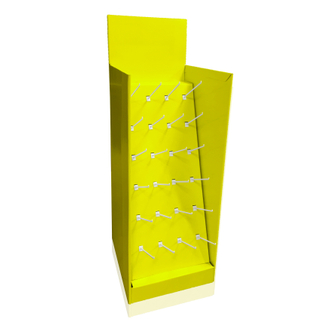 POP Floor-Standing Hook Display Rack | Custom Retail Hook Display Rack OEM/ODM