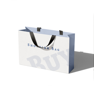 ODM Ribbon Handle Paper Bag | Custom Ribbon Handle Shopping Bag
