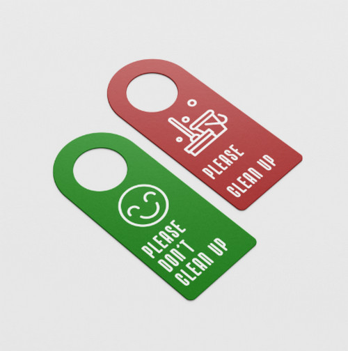 ODM Plastic Do Not Disturb Door Hanger | Custom Hotel Room Door Hanger 