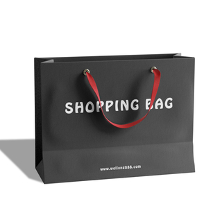 Elegant Paper Shopping Bag Supplie | Custom Elegant Paper Shopping Bag
