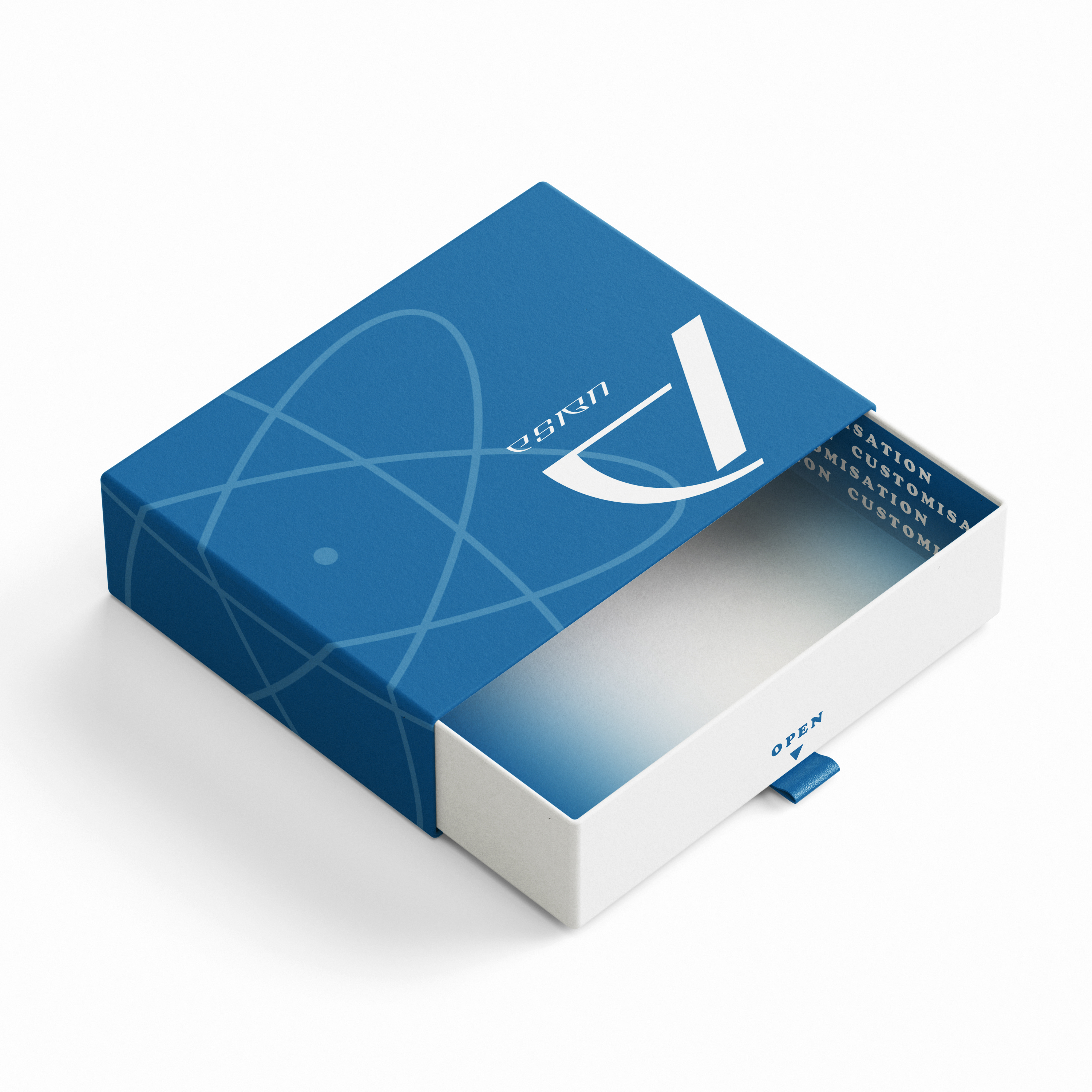  Milk shaped product box with ribbon Foundry